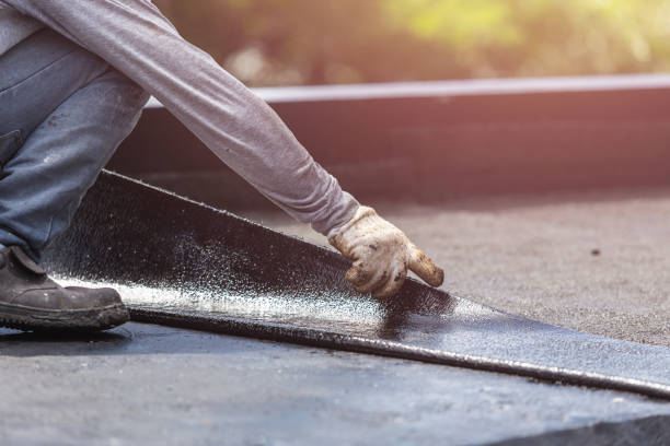 Professional Basement Waterproofing technician working in Gainesboro, TN